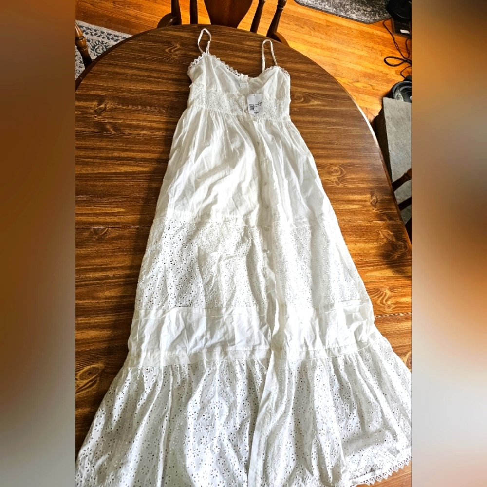 White baptism dress or sun dress Forever 21